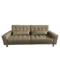 Canapé d'angle en tissu convertible en lit, fauteuil inclinable 1 pièce, mobilier de salon, vente en gros en stock