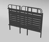 Mobilier scolaire dortoir double lit superposé pliant en métal pour étudiant