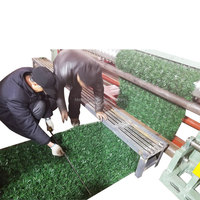Machine automatique de fabrication de clôtures en grillage à mailles pour pâturages, herbe verte, à prix abordable et de bonne qualité