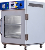 Horno de Vacío para Laboratorio, Horno de Secado al Vacío con Control Digital de Temperatura, Cámara de Acero Inoxidable, Equipo de Calentamiento
