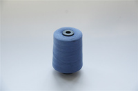 Fil à coudre et à broder 100% polyester haute ténacité, résistant aux produits chimiques, faible rétrécissement, résistant à l'abrasion, filé teint 30s, 200g