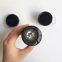 En stock – Tubes vides en plastique noir mat pour déodorant et parfum, 30g, 50g, 75g – Emballages à poussoir pour stick, lotion, blush