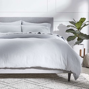 Wholesale Custom 100% Pure Flax Washed Linen <b>Bedding</b> Set for Hotel Duvet Cover Set <b>Bedding</b> <b>Sheets</b> for Wedding - Product Image 5