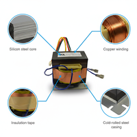 Transformador Toroidal de 10KVA 110V/220V a 220V/110V, Transformador Elevador y Reductor de Voltaje
