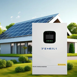 แผงโซลาร์เซลล์ออนกริดแบบเฟสเดียว5600W 6200W ระบบอัจฉริยะพร้อมพัดลมระบายความร้อนระบบสื่อสาร WiFi idu 6kW อัจฉริยะ5600W 6200W เฟสเดียว O - Product Image 2