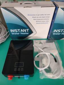 Calentador de Agua Eléctrico Instantáneo Anlabeier de 6000W, Montado en Pared, Control Táctil, Pantalla LED, Temperatura Constante, para Ducha Doméstica - Product Image 6