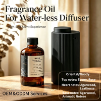 Diffuseur d'arômes portable sans eau 20 ml, diffuseur d'air électrique en métal, commande tactile, minuterie pour voiture, maison, hôtel, spa