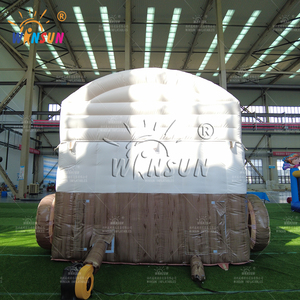 Château gonflable extérieur commercial de Winsun avec la glissière combinée pour des parties et le divertissement de terrain de jeu - Product Image 5