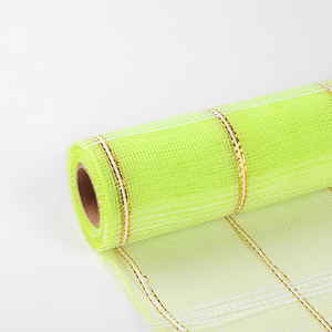 Rollo de plástico de red de flores transparente de color de alta calidad Material de embalaje floral para fábricas chinas - Product Image 4