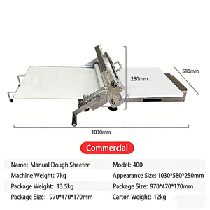 Nueva Máquina Laminadora de Masa Manual Mini de Sobremesa para Uso en Panadería de Croissants y Pasteles - Product Image 3