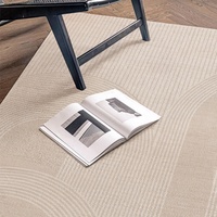 Tapis turcs modernes de luxe sur mesure, tapis de salon en laine dorée, tapis géométriques légers