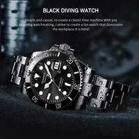 Reloj Automático para Hombre OEM de 41 mm con Esfera Verde, Bisel de Cerámica, Movimiento Japonés Miyota, Cristal de Zafiro, 10 ATM, Superluminoso, Relojes Mecánicos de Lujo