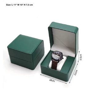 Boîte Cadeau d'Emballage <span class=keywords><strong>de</strong></span> <span class=keywords><strong>Montre</strong></span> en Cuir Noir <span class=keywords><strong>de</strong></span> <span class=keywords><strong>Luxe</strong></span> Personnalisée, Étui <span class=keywords><strong>de</strong></span> <span class=keywords><strong>Rangement</strong></span> Portable pour <span class=keywords><strong>Montre</strong></span>-Bracelet, Boîte <span class=keywords><strong>de</strong></span> Présentation en Gros - Product Image 3