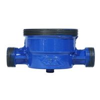 Yuxiang DN15 Class C Single-jet Dry Type IP68 Brass Body Water Meter 2.5M3/H Flow Rate 0.01-3.125M3/H Range 2 Years Warranty