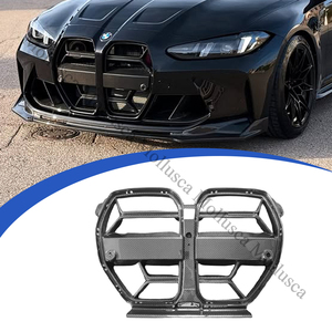 Grille d'admission en fibre de carbone véritable pour M3 G80, grille de pare-chocs avant - Product Image 1