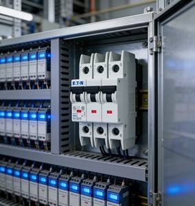 イートン FAZシリーズ FAZ-C30/3-NA 3極 30A 銅製ボックス型端子 15KA 遮断容量 CE認証 MCCB ミニチュアサーキットブレーカー - Product Image 3