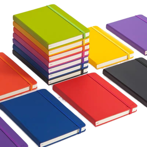 Cuaderno diario de cuero PU personalizado A5, tapa dura, cuadernos de escritura al por mayor - Product Image 2