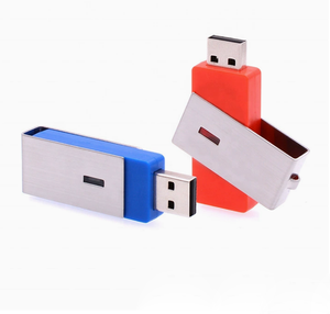 Promotion de liquidation d'usine : Clé USB rotative en métal haute vitesse, personnalisable avec logo, prix de gros promotionnel - Product Image 2