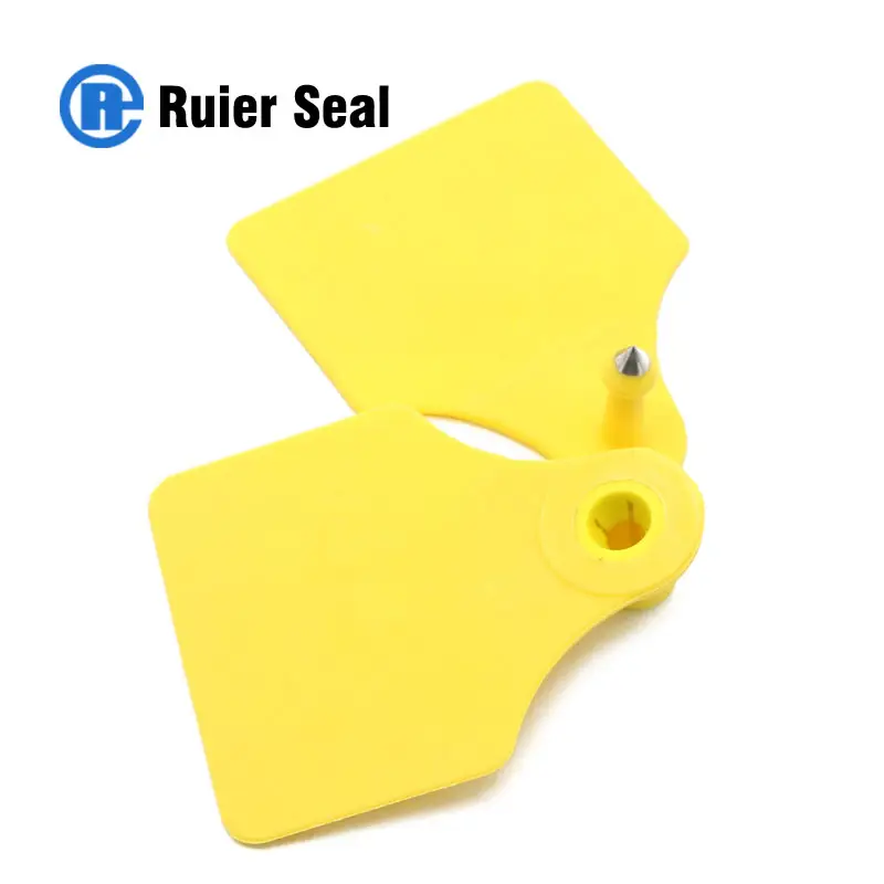 Ruier REET008 barcode logo serial number TPU RFID cattle ear tags