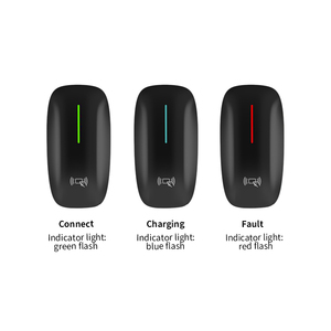 Vente en gros usine – Borne de recharge murale pour véhicules électriques de 7 kW à 22 kW avec contrôle par carte RFID, éclairage LED et câble TPU – Pile de recharge AC pour VE - Product Image 2