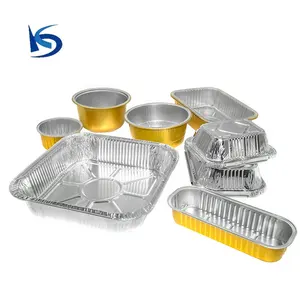 OEM food take away roasting trays wholesale disposable aluminum foil tray meal ready eat box food