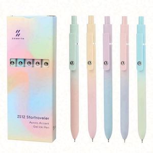 Nuevo Bolígrafo de Gel de Plástico de Color Morandi, Diseño Simple, de Alta Gama, para Oficina, Firma, Escritura Suave de 0.5 mm, No Borrable - Product Image 3