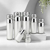 Flacon cosmétique vide sous vide sans air en gros, 30 ml 50 ml, rechargeable, pour lotion de soin, avec pompe, couleur personnalisée