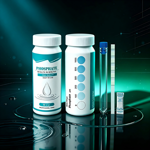 50 bandelettes de test de <span class=keywords><strong>phosphate</strong></span> 0-1000 ppb, kit de test rapide et précis de la qualité de l'eau pour aquarium, bassin et eau potable - Product Image 3