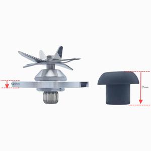 Accesorios universales para <span class=keywords><strong>licuadora</strong></span>, repuesto <span class=keywords><strong>de</strong></span> tarro <span class=keywords><strong>de</strong></span> 2L, acero inoxidable, 8 cuchillas, placa <span class=keywords><strong>de</strong></span> fijación <span class=keywords><strong>de</strong></span> tuerca <span class=keywords><strong>de</strong></span> retención <span class=keywords><strong>de</strong></span> Metal para <span class=keywords><strong>licuadora</strong></span> <span class=keywords><strong>de</strong></span> alta potencia - Product Image 2