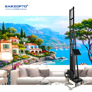 Máquina de impresión de inyección de tinta UV vertical 3D para negocios de impresión de grafiti de pared exterior - Product Image 1