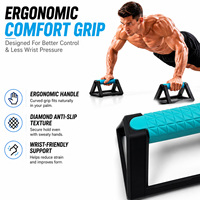 Barre de musculation pliable et empilable BNcompany, en ABS antidérapant, robuste, couleur personnalisée, pour la musculation à domicile