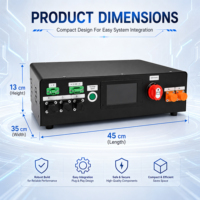 EC-HV-PDU Boîtier BMS intelligent en cascade pour batterie de stockage d'énergie, avec circuit de protection et port de charge/décharge commun pour PCBA