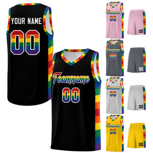 بدلة جيرسيه كرة السلة مخصصة شخصية قميص كرة السلة السراويل المطبوعة اسم رقم الشعار للأطفال البالغين - Product Image 1