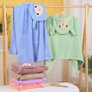 Toalla de baño para adultos con capucha, estampada, de spandex/algodón orgánico, terciopelo coral, absorbente, albornoz deportivo, toalla de playa cuadrada a prueba de niños - Product Image 4