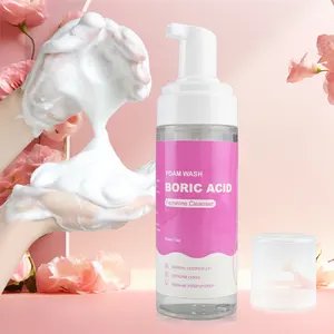Private Label Feminine Health Washes Boric Acid Foam Wash PH Balanced And Plant Based Women Hygiene Odor Cleanse