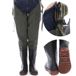 รองเท้าใส่ตกปลาสำหรับผู้ชายผู้หญิงฟาร์มกันน้ำกันลื่นรองเท้าบูทใส่ตกปลาโลโก้ได้ตามต้องการ - Product Image 2