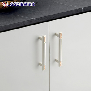 LGEDIS Solid Zinc Alloy Cabinet Door Handle Bar Modern Furniture <b>Hardware</b> <b>Wardrobe</b> Drawer Kitchen Cabinet Pulls - Product Image 2