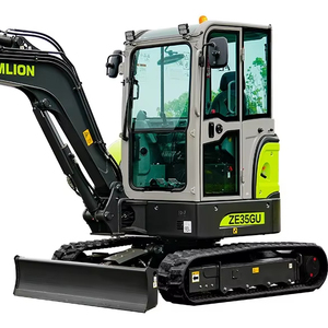 ZE35GU Excavadora Mini Compacta Zoomlion de 3.79 Toneladas, Equipo de Construcción Económico, Excavadora Mini China - Product Image 1