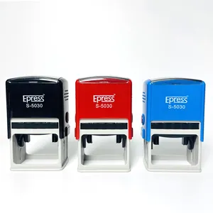 Custom Plastic Machine to Make Rubber Stamps Office Self Inking Stamp