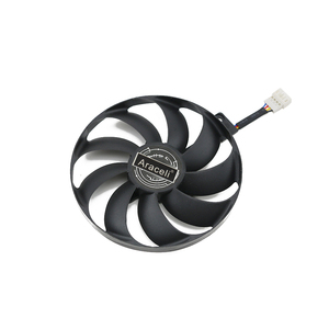 พัดลมระบายความร้อนการ์ดจอ T129215SU 7 พิน สำหรับ ASUS ROG STRIX-<span class=keywords><strong>GeForce</strong></span> RTX 2060 2070 Super 2080 2080 Ti หรือ RX <span class=keywords><strong>5600</strong></span> <span class=keywords><strong>XT</strong></span> RX 5700XT - Product Image 3