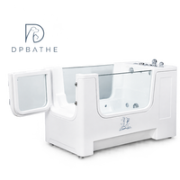 Baignoire pour animaux de compagnie en acrylique médical standardisée DPbathe, vente en gros, haute marge, B2B