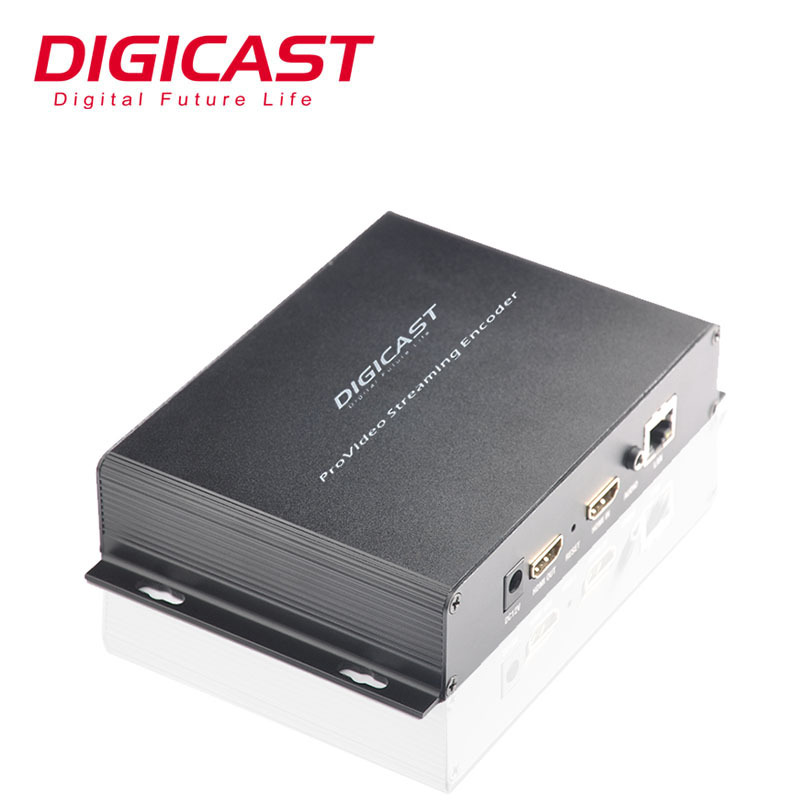DIGICAST Vidéo HDMI Audio Wifi Encodeur IPTV H265 DVB S2 D'entrée