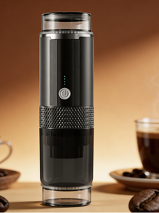Nouvelle cafetière électrique portable réutilisable en plastique 2025 pour capsules et café moulu, idéale pour les cafés - Product Image 4