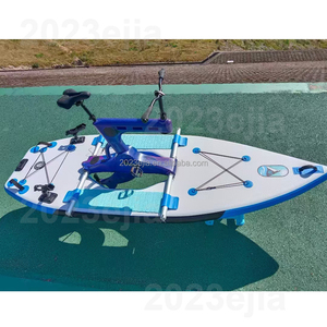 2024 nuovo arrivo gonfiabile galleggiante barca a pedali della bicicletta dell'acqua per il <span class=keywords><strong>fiume</strong></span> della piscina del <span class=keywords><strong>mare</strong></span> - Product Image 6