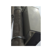 Terminal Distribusi Serat Optik (FDT) FTTH Outdoor untuk Pemasangan Tiang ODC, 144 288 Core, Kabinet Frame Distribusi Serat Optik Tahan Air