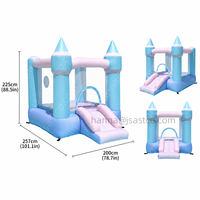 Château gonflable spacieux, sûr et durable, parfait pour les anniversaires d'enfants et les fêtes, idéal pour l'intérieur et l'extérieur