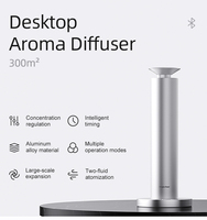Diffuseur d'arômes portable tout métal, nébuliseur sans eau, machine à parfumer les huiles essentielles pour colonne de désodorisant domestique d'hôtel