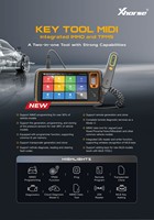 2026 Xhorse Key Tool MIDI Versión Básica Solución Automotriz 2 en 1 para Programación IMMO y Función TPMS