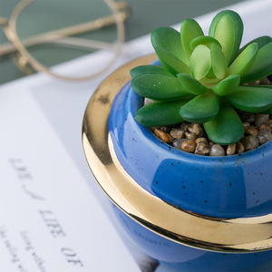 <span class=keywords><strong>Plantes</strong></span> artificielles en céramique en forme <span class=keywords><strong>de</strong></span> petites planètes, <span class=keywords><strong>décoration</strong></span> <span class=keywords><strong>de</strong></span> <span class=keywords><strong>salle</strong></span> <span class=keywords><strong>de</strong></span> bains, maison, nouveau Design, 2020 - Product Image 4