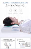 Oreiller en mousse à mémoire de forme orthopédique pour repos cervical et cervical avec logo personnalisé